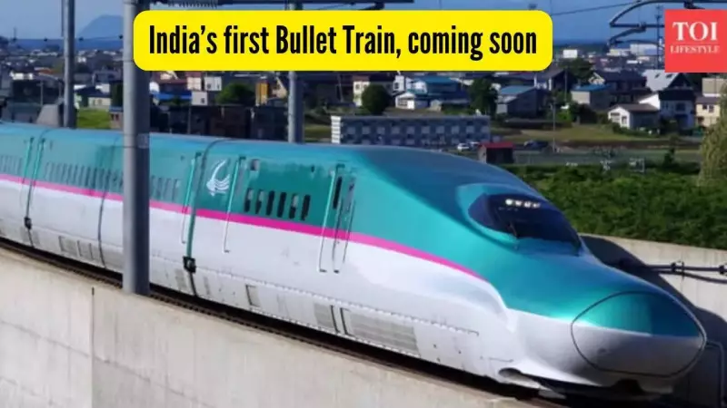 India's First Bullet Train to Launch in 2027: Mumbai-Ahmedabad in 3 Hours