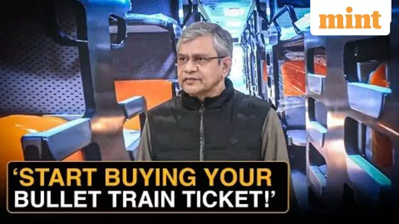 India's First Bullet Train to Launch on August 15, 2027, Announces Vaishnaw