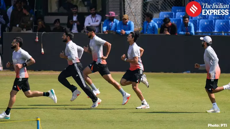 India's Intense Practice Session at Holkar Stadium Ahead of Indore ODI Decider