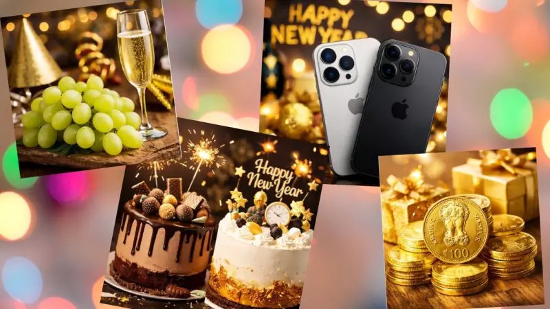 India's NYE 2025: Quick Commerce Apps See 78x Grape Searches, Gold & iPhone Orders