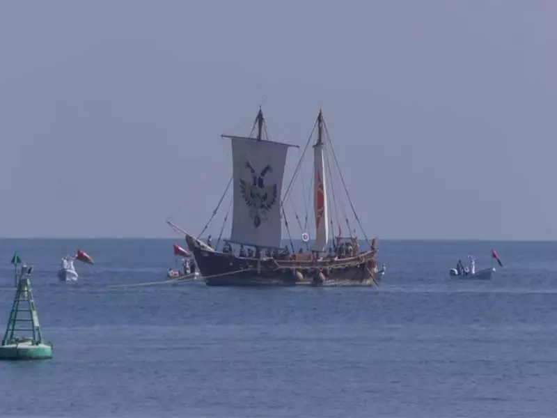 INSV Kaundinya Completes Historic 18-Day Voyage to Muscat, Showcases Indian Maritime Prowess