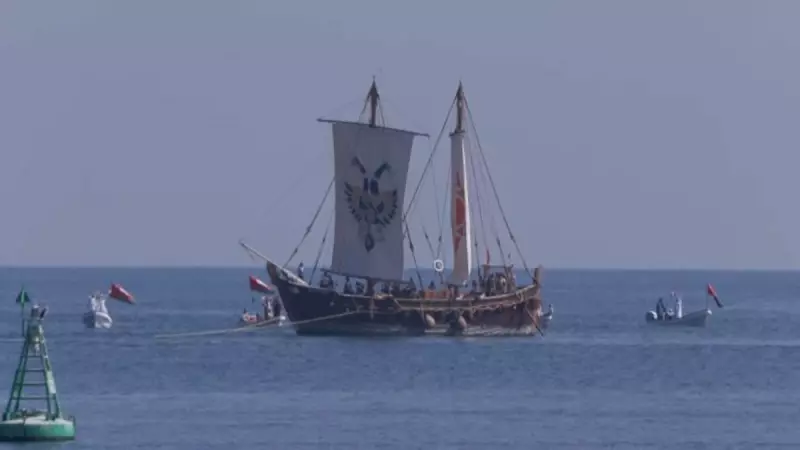 INSV Kaundinya Completes Historic 18-Day Voyage to Oman, Set for Muscat Arrival