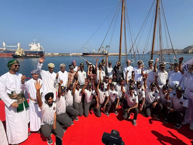 INSV Kaundinya Sails Through History, Showcasing India's 5,000-Year Maritime Legacy