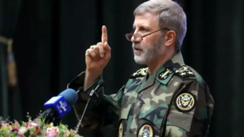 Iran Army Chief Warns US, Israel Amid Gulf Military Buildup and Domestic Unrest