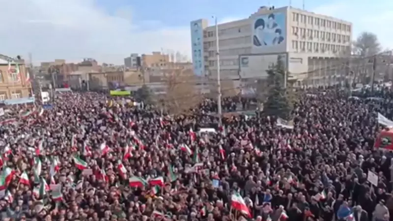 Iran Government Rallies Supporters Amid Protests, Trump Claims Tehran Seeks US Talks