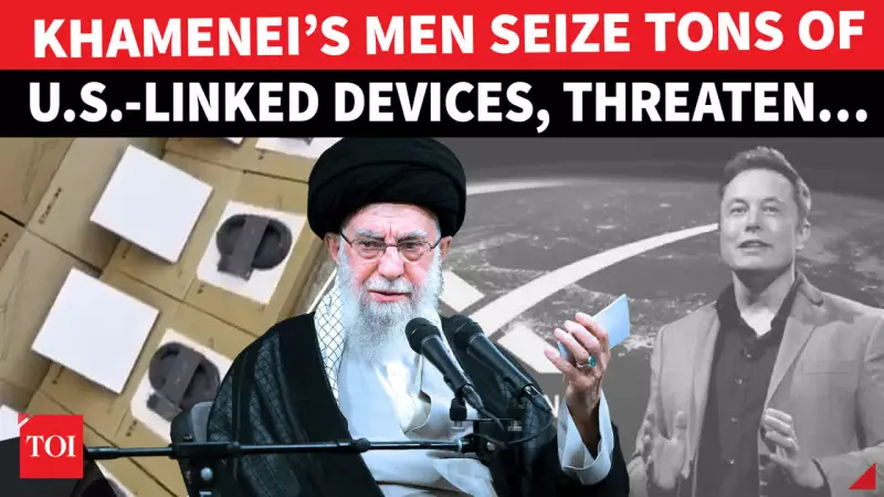 Iran Seizes Thousands of Starlink Devices as SpaceX Offers Free Internet Amid Protests