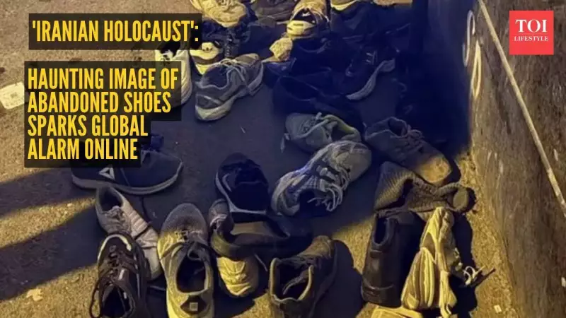 Iranian Journalist's Shoe Photo Sparks Holocaust Comparisons Amid Regime Crackdown