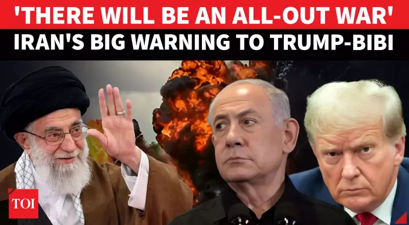 Iran's 'All-Out War' Warning to U.S. Amid Rising Tensions and Military Buildup