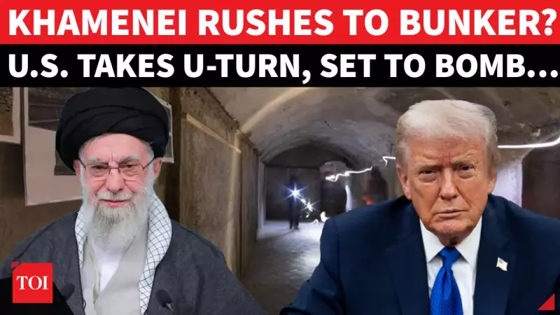 Iran's Khamenei Moves to Bunker Amid U.S. Warship Deployment and War Threats