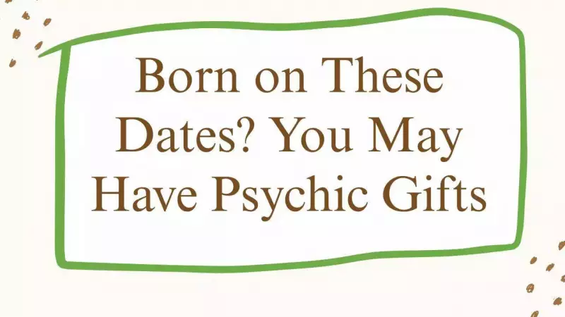 Is Your Birth Date Psychic? Numerology Reveals Dates with Spiritual Gifts