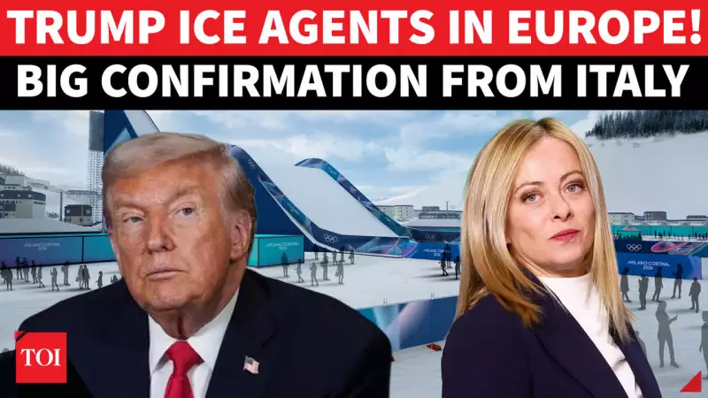 Italy Confirms U.S. ICE Security Role for Milan-Cortina Olympics Amid Political Backlash