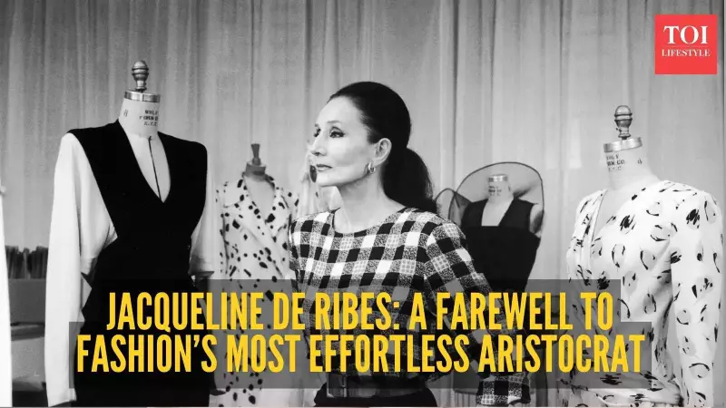 Jacqueline de Ribes, Paris's Last Fashion Queen, Dies at 94