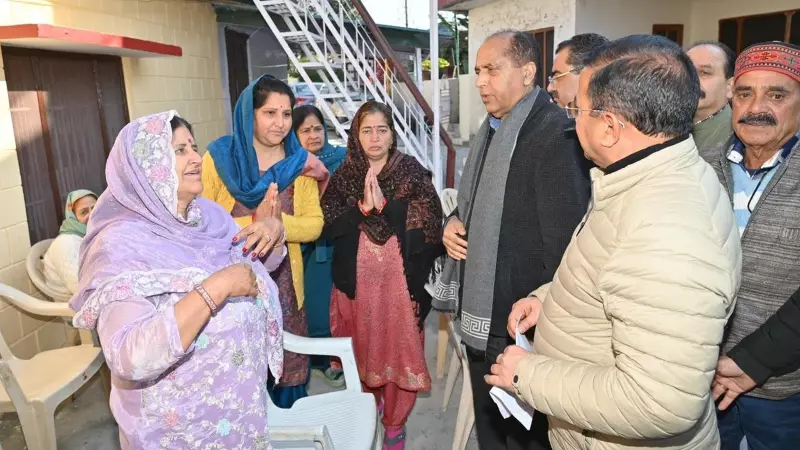 Jai Ram Thakur Meets Parents of Abducted Indian Sailor from Kangra in Chandigarh
