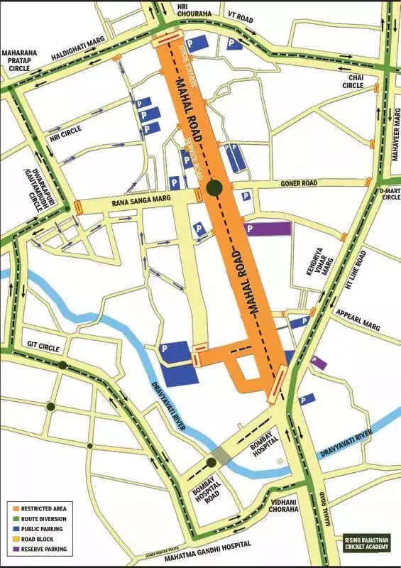 Jaipur's First Army Day Parade: Mahal Road Traffic Plan & 1.2 Lakh Expected