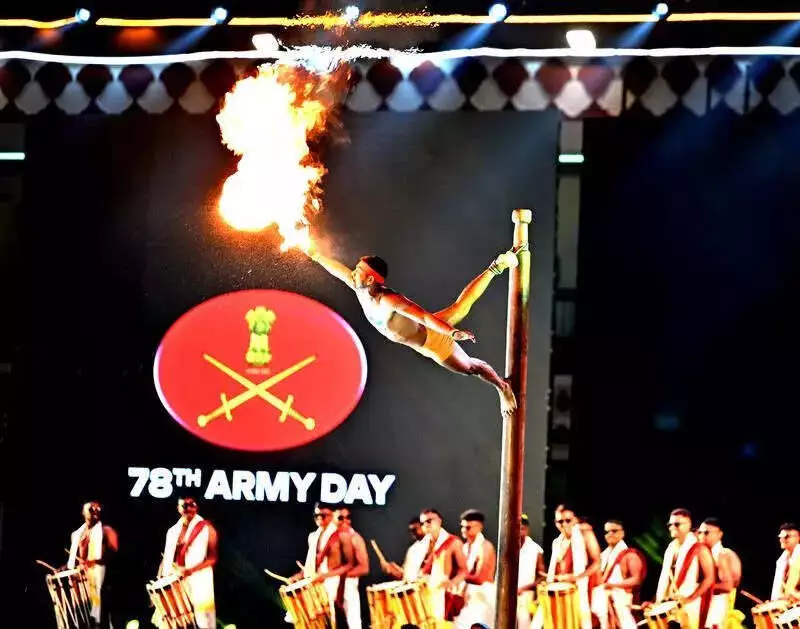 Jaipur's SMS Stadium Hosts Emotional 'Shaurya Sandhya' Tribute to Indian Army