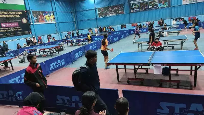 Jaipur's Wonkar Academy Hosts Thrilling TTFI-2 Open State Table Tennis Championship 2025