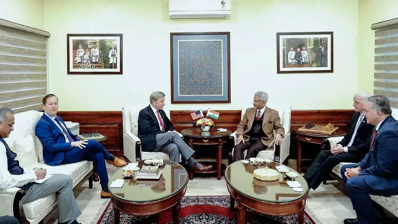 Jaishankar Meets US Congressional Delegation, Ambassador Gor for Talks on Trade and Security