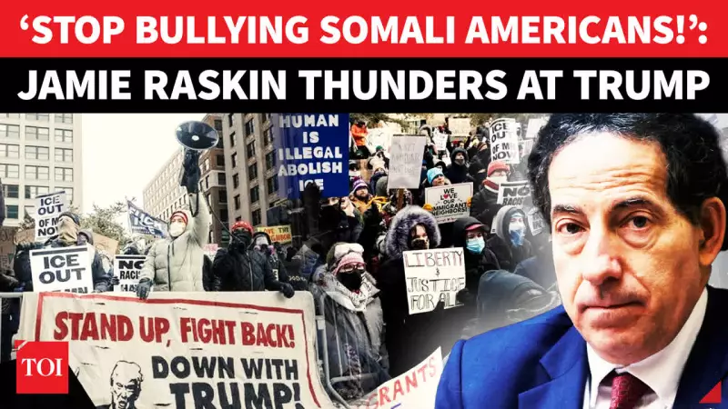 Jamie Raskin Accuses Trump of Using Minnesota Fraud to Intimidate Somali Americans