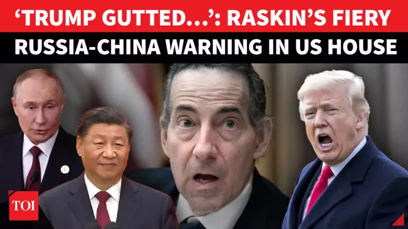 Jamie Raskin Warns of Putin & Xi Influence on Trump Administration