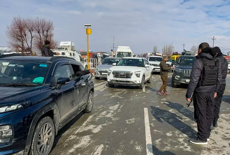 Jammu-Srinagar National Highway Partially Reopened After Landslide Disruption