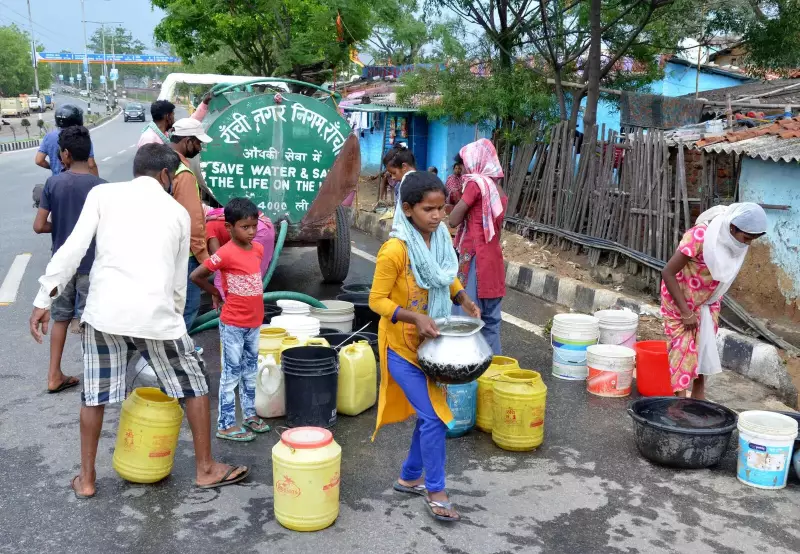 Jamshedpur Slums Face Contaminated Water Crisis, 1500+ at Health Risk