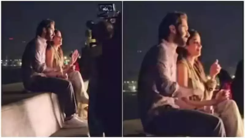 Janhvi Kapoor & Lakshya's Intimate Marine Drive Shoot for 'Lag Jaa Gale' Goes Viral