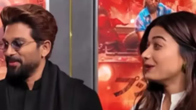 Japanese Fan's Telugu Surprise Stuns Allu Arjun and Rashmika in Japan