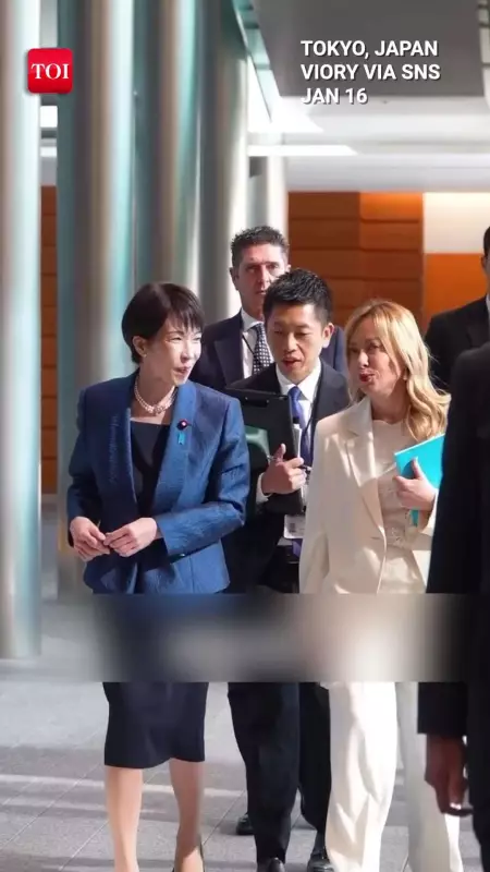 Japanese PM Sanae Takaichi Sings Happy Birthday in Italian for Italy's Giorgia Meloni