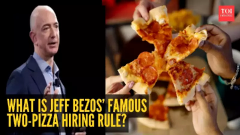 Jeff Bezos' Two-Pizza Rule: How Small Teams Boost Corporate Productivity