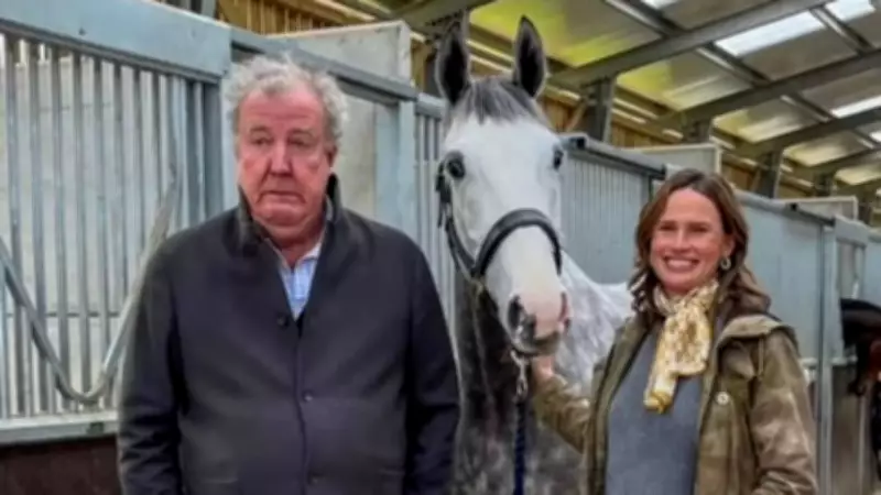 Jeremy Clarkson's Racehorse The Hawkstonian Wins First Career Victory at Ffos Las
