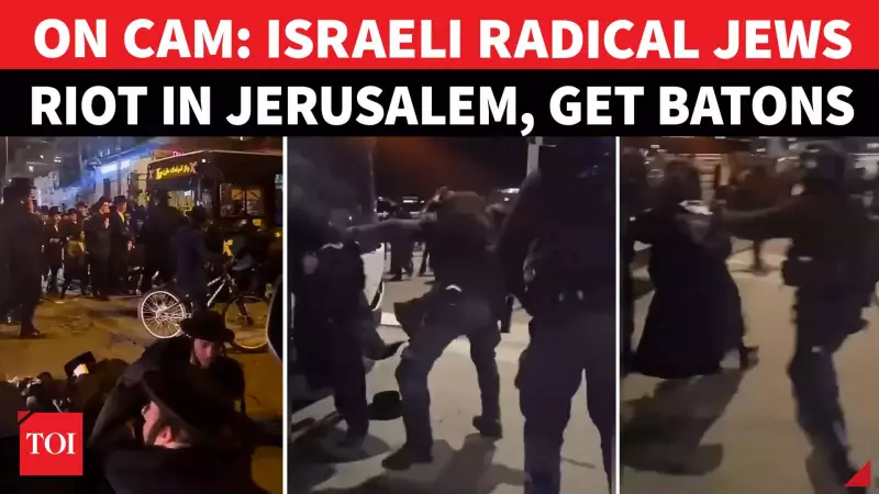 Jerusalem Erupts: Ultra-Orthodox Jews Clash With Police Over Infant Autopsies