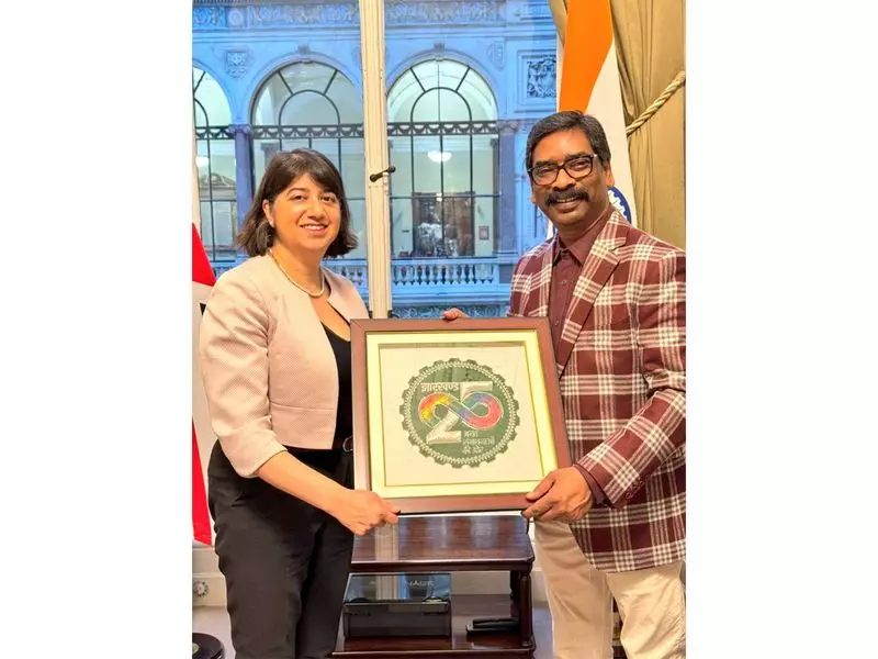 Jharkhand CM Hemant Soren Meets UK Minister Seema Malhotra, Discusses Education & Development