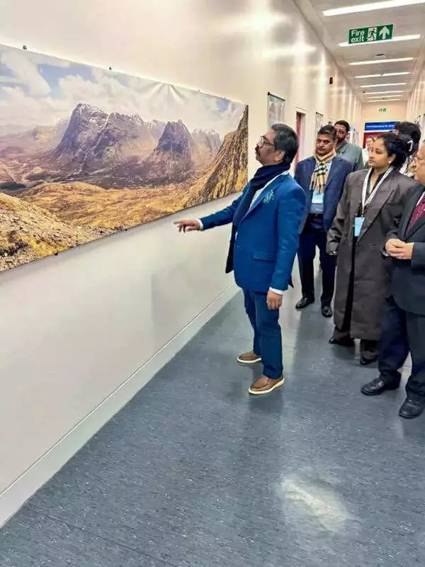 Jharkhand CM Hemant Soren Visits Imperial College London, Meets Jindal Group in UK