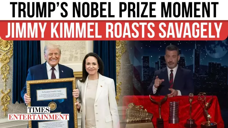 Jimmy Kimmel Mocks Trump's Nobel Prize Obsession With Emmy Trade Offer