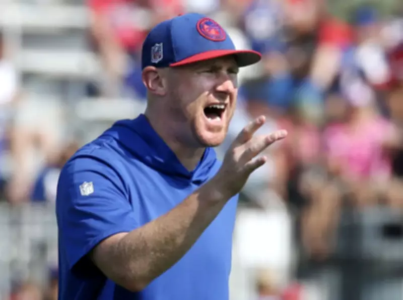 Joe Brady Begins Buffalo Bills Tenure, Honors Sean McDermott's Legacy