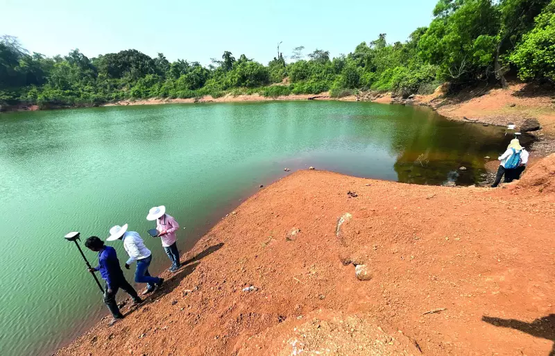 Joint Survey of Toyyar Lake Buffer Zone Begins in Goa Amid Villager Protests