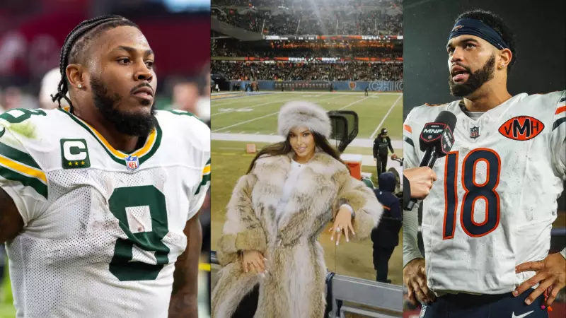 Josh Jacobs Sparks NFL Drama with Ash Kaashh Beach Video Amid Caleb Williams Rumors