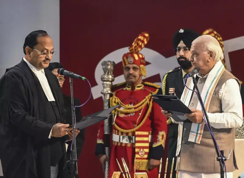 Justice Sangam Kumar Sahoo Sworn In as 47th Chief Justice of Patna High Court