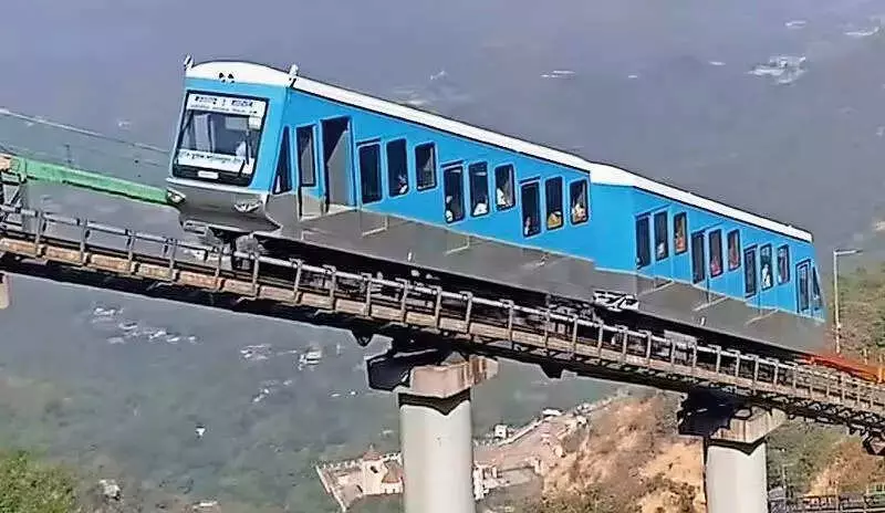 Kalyan's Malanggad Funicular Opens, Cutting Pilgrimage Time from 2 Hours to 10 Minutes