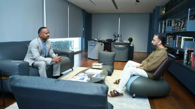 Kamal Haasan Meets Microsoft AI Director, Discusses Tech for Social Good