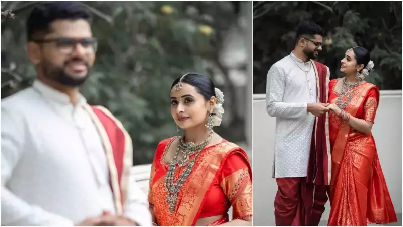 Kannada TV Star Sanjana Burli Engages to Samarth CS in Intimate Ceremony