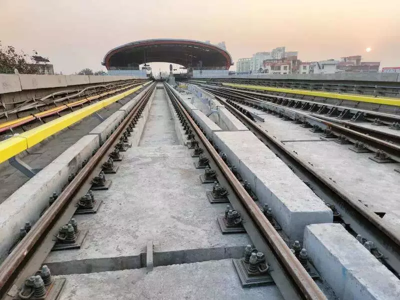 Kanpur Metro Hits Milestone: Third Rail Installed on 5.3 km Baradevi-Naubasta Stretch