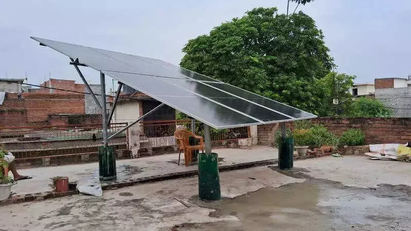 Kanpur Shines in UP's Solar Drive, Generates 64 MW from Rooftop Systems