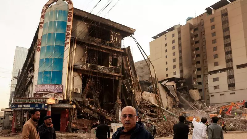 Karachi Shopping Plaza Fire Death Toll Climbs to 72 After Tragic 36-Hour Blaze