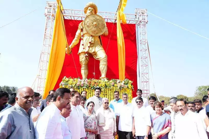Karnataka CM Inaugurates Rs 70 Crore Sangolli Rayanna Museum in Nandagad