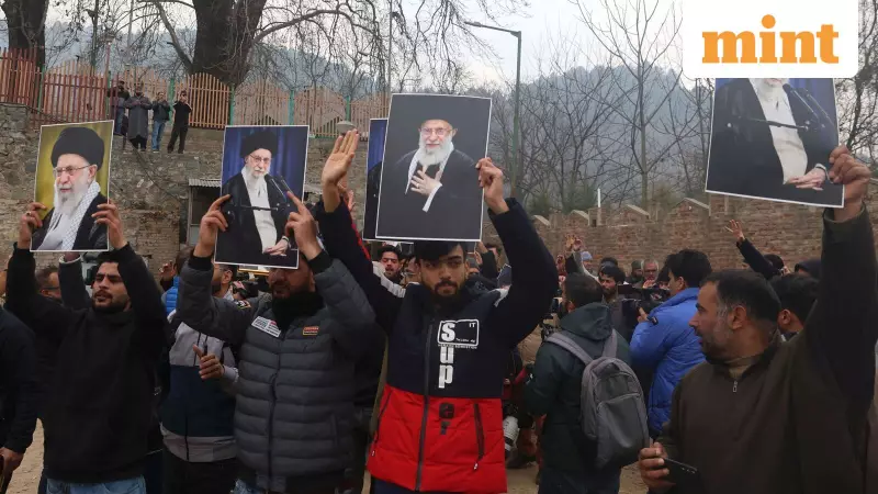 Kashmir Sees Peaceful Rallies Backing Iran Amid Global Tensions