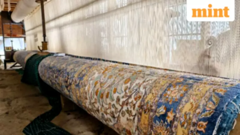 Kashmir's Handmade Silk Carpets Reclaim Global Luxury Status Through Record-Size Creations