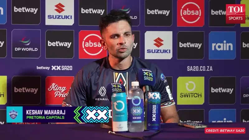 Keshav Maharaj: Why Realistic Targets Are Key on Tough SA20 Pitches