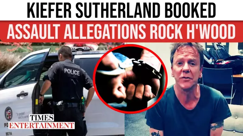 Kiefer Sutherland Arrested After Confrontation With Ride-Share Driver in Los Angeles