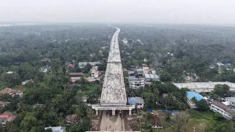 Kochi-Alappuzha Corridor Relief: 5-km Elevated Highway to Open by March